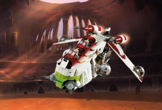 Republic Gunship™ (Ozbrojený vrtulník Republiky)
