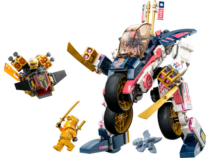 Sora a její transformační motorobot