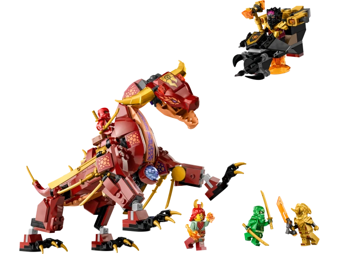 LEGO 71793 Heatwave a jeho transformační lávový drak