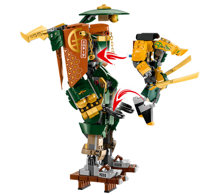 Lloyd, Arin a jejich tým nindža robotů