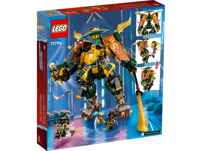 Lloyd, Arin a jejich tým nindža robotů