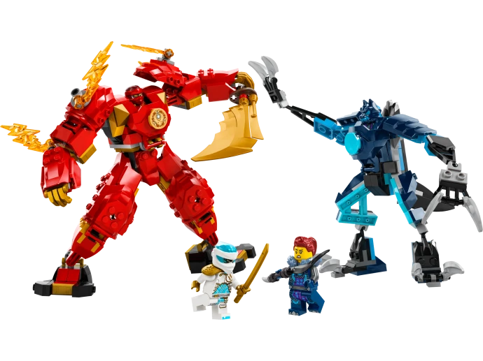 LEGO 71808 Kaiův živelný ohnivý robot