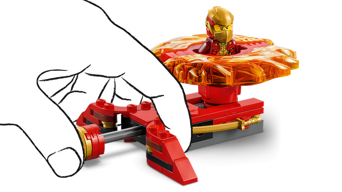 Kaiův dračí Spinjitzu spinner
