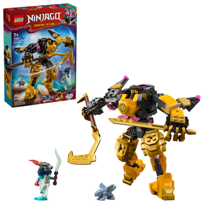 Arin a bojový robot Spinjitzu