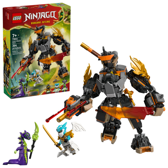 Coleov expedičný robot a dračí Zane