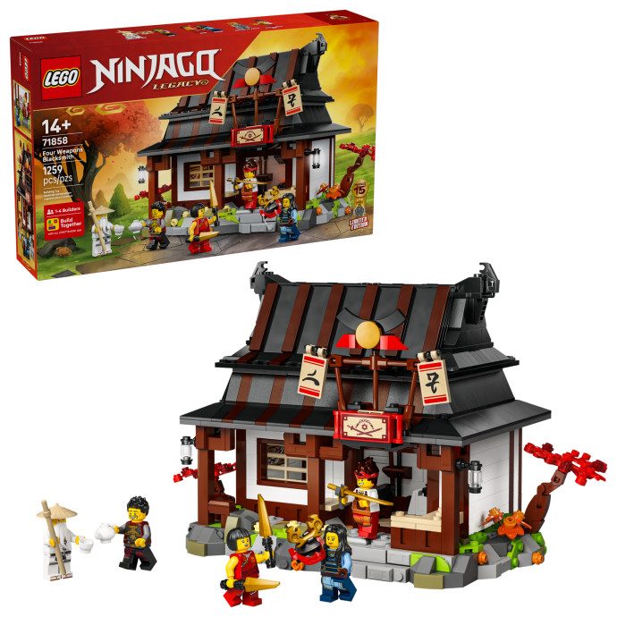 Kováreň Štyri zbrane: 15 rokov NINJAGO