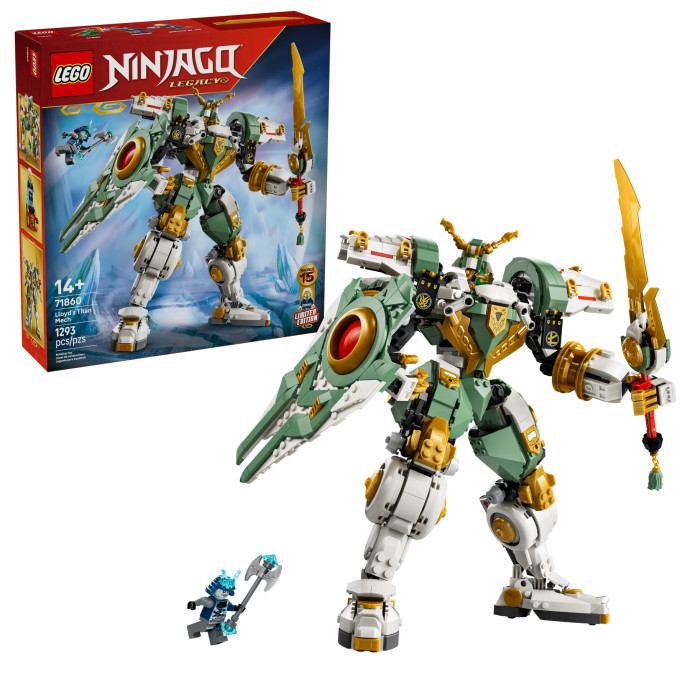 Lloydov titanský robot: 15 rokov NINJAGO