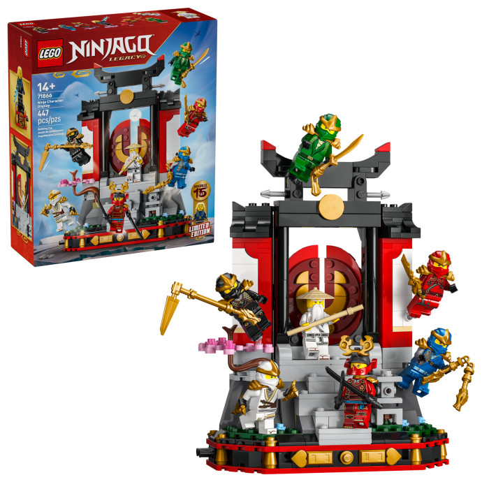 Výstavka nindžov: 15 rokov NINJAGO