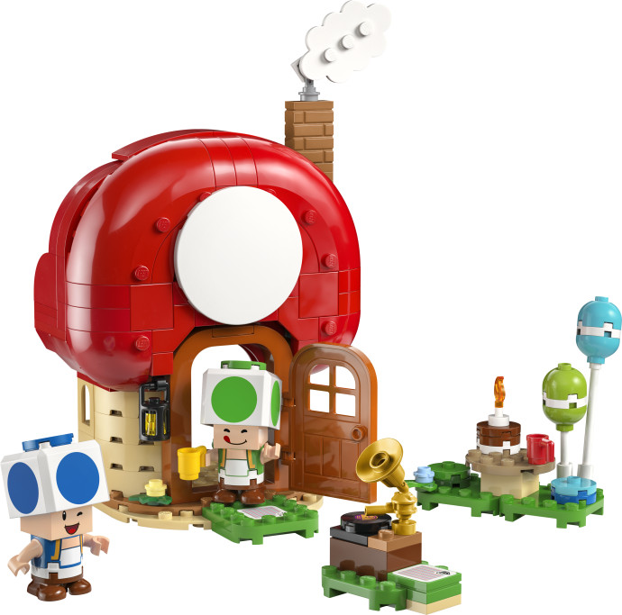 Toad a párty v jeho domku