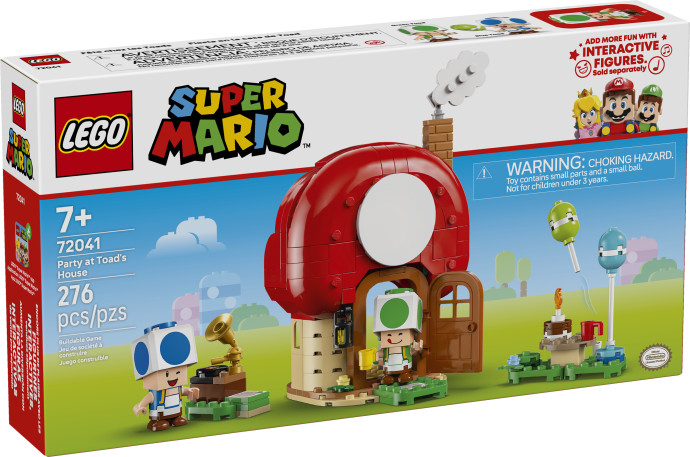 Toad a párty v jeho domku