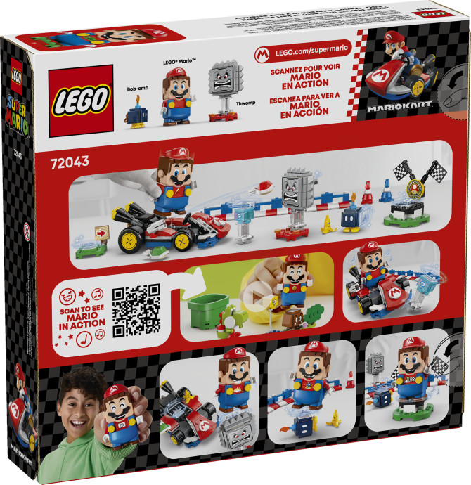 Mario Kart™ – Interaktivní LEGO® Mario™ a Standard Kart