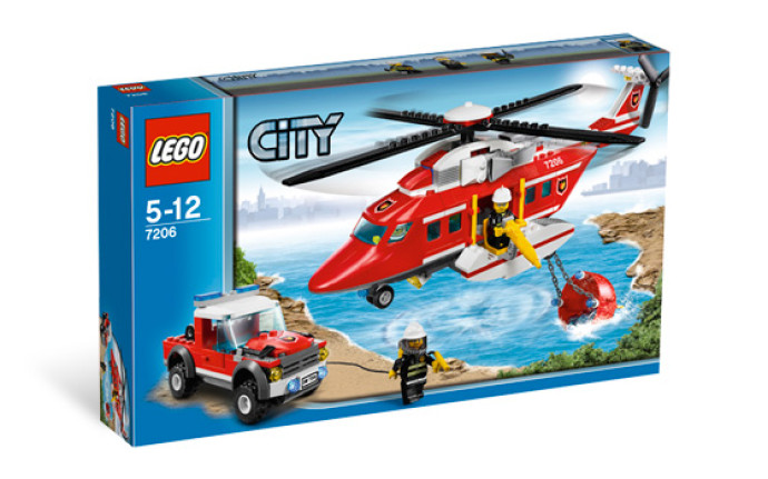 Hasičská helikoptéra