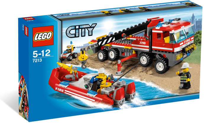 Off-Road Fire Truck & Fireboat