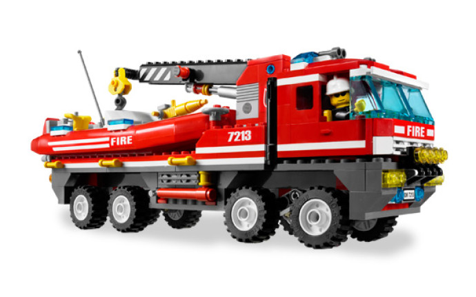 Off-Road Fire Truck & Fireboat