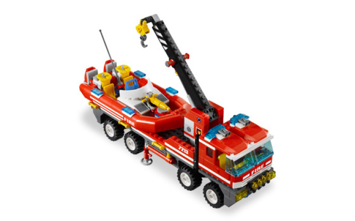 Off-Road Fire Truck & Fireboat