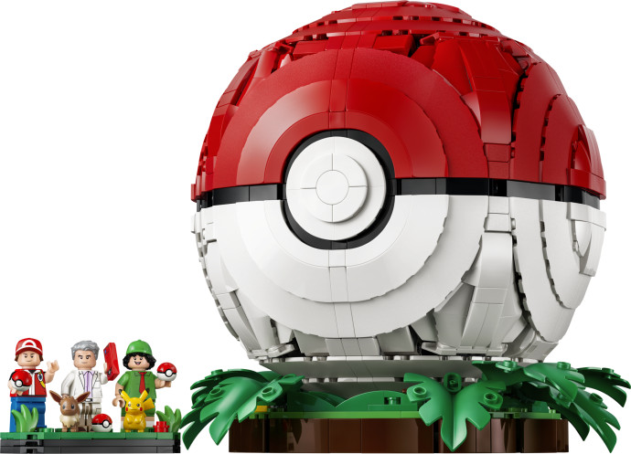 Poké Ball s ikonickými momentmi Trénerov