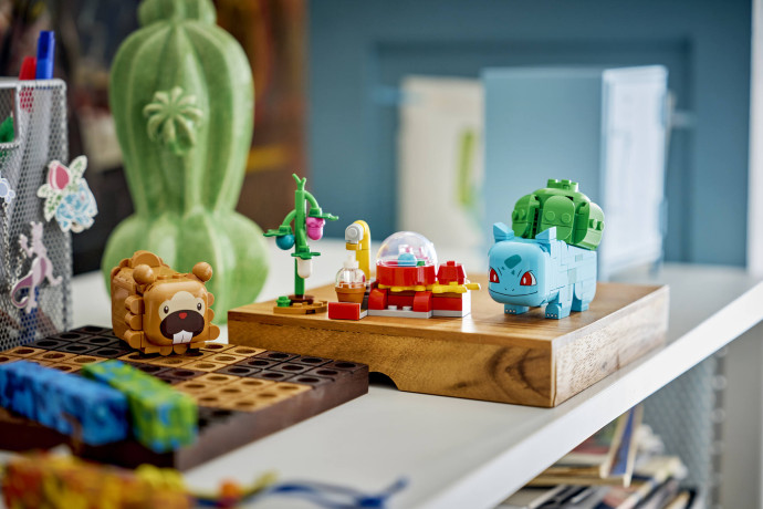 Berry Bash with Bulbasaur and Bidoof