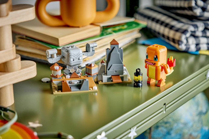Charmander and Geodude's Cavern Clash
