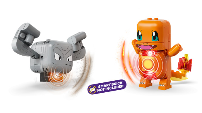 Charmander and Geodude's Cavern Clash