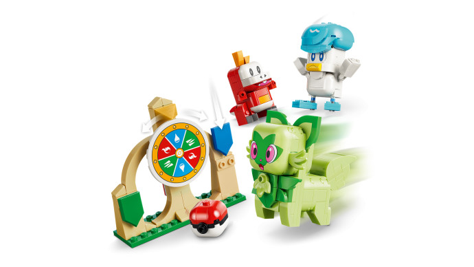 Sprigatito, Fuecoco and Quaxly Battle