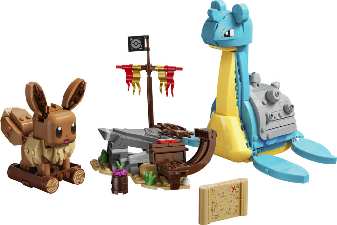 Eevee and Lapras's Treasure Hunt
