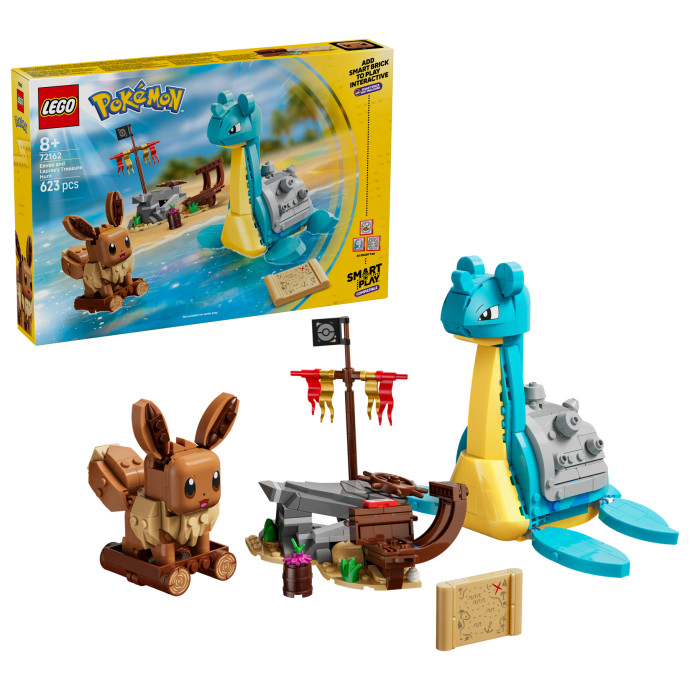 Eevee and Lapras's Treasure Hunt
