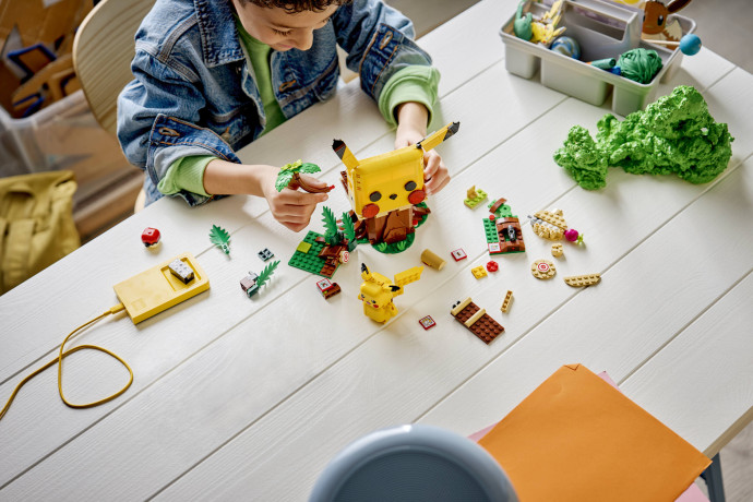 Training House with Pikachu