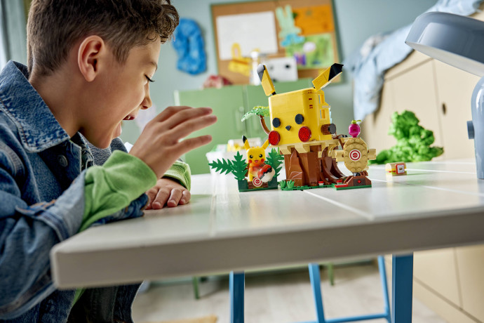 Training House with Pikachu