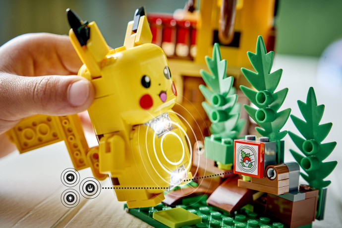 Training House with Pikachu