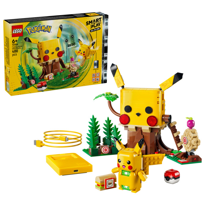 Training House with Pikachu