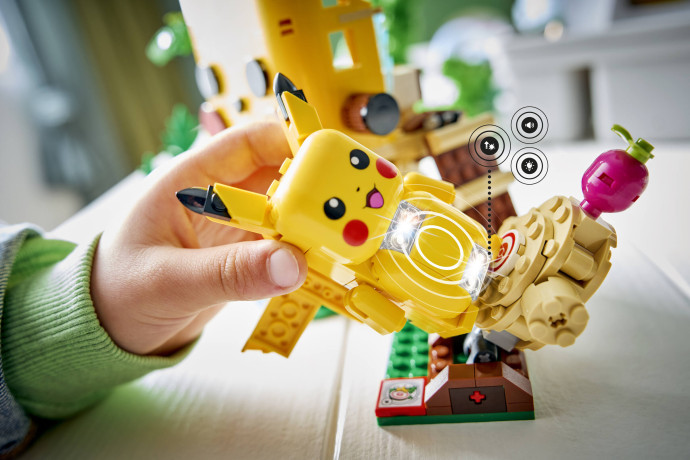 Training House with Pikachu
