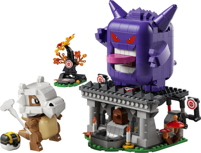 Cubone and Gengar's Spooky Showdown