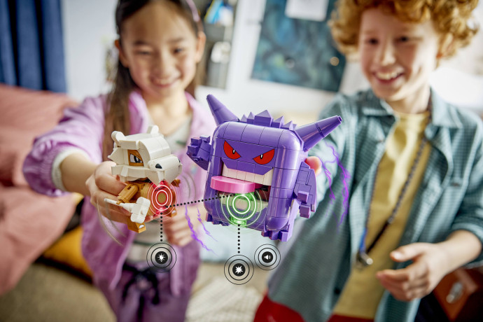 Cubone and Gengar's Spooky Showdown