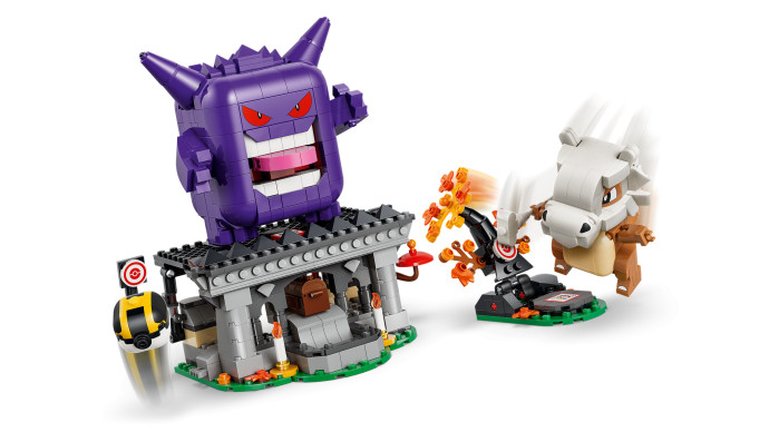 Cubone and Gengar's Spooky Showdown