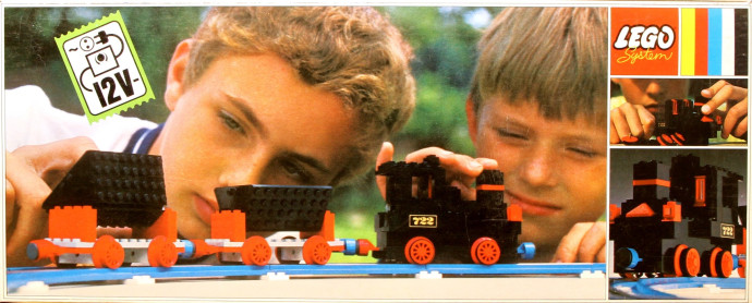 12V Electric Train with 2 Wagons