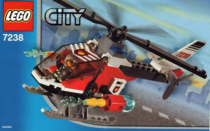Hasičská helikoptéra