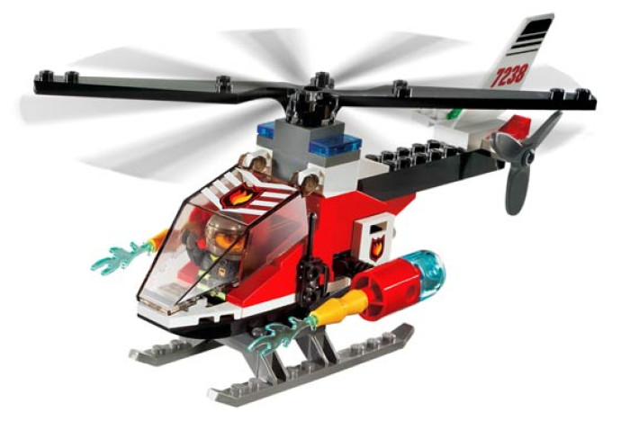 Hasičská helikoptéra