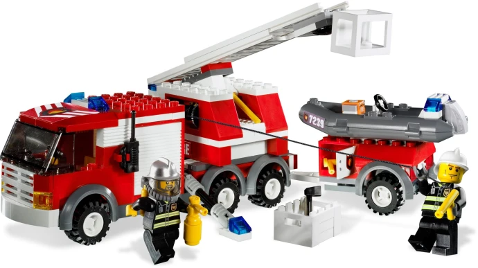LEGO 7239 Hasičské nákladní auto