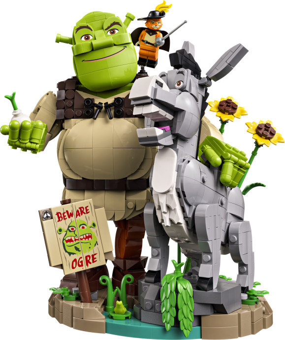 Shrek, Oslík a Kocour v botách