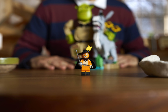 Shrek, Oslík a Kocúr v čižmách