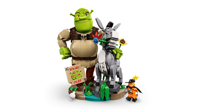 Shrek, Oslík a Kocúr v čižmách