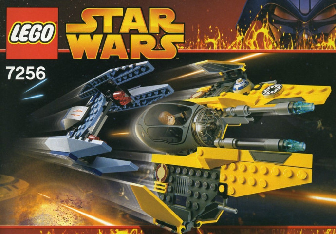 Jedi Starfighter and Vulture Droid