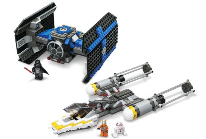 TIE Fighter and Y-wing