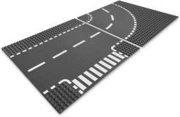 T-Junction & Curved Road Plates