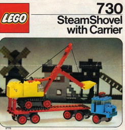 Steam Shovel with Carrier