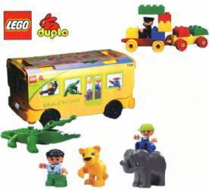 Přátelský zvířecí autobus