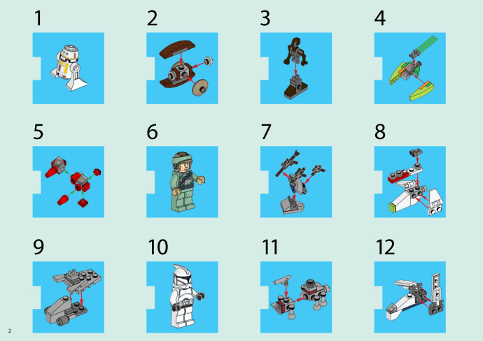 Adventní kalendář LEGO Star Wars