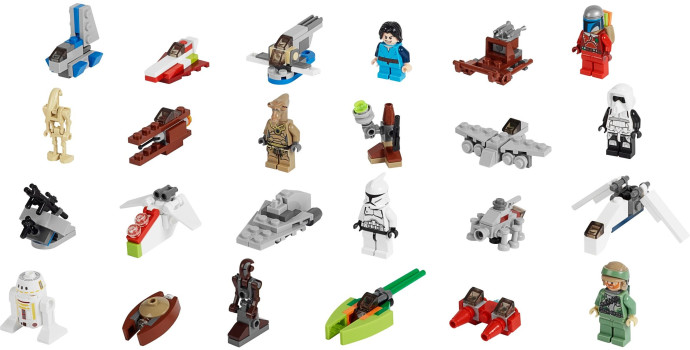 Adventní kalendář LEGO Star Wars