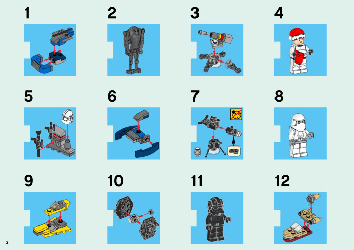 Adventní kalendář LEGO Star Wars