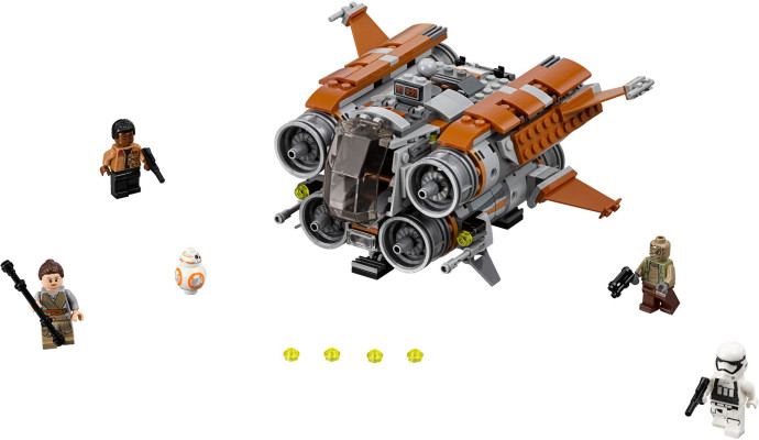 Loď Quadjumper z Jakku